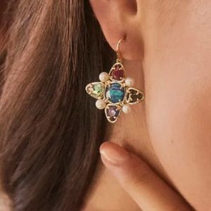 Kendra Scott Multicolor Gemstone Earrings